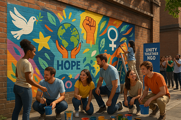 Young Artist & NGO Collaborations